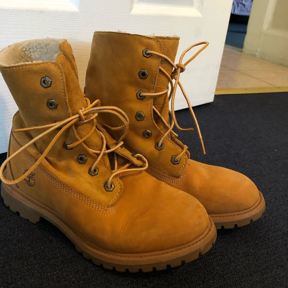 Timberland Foldable Fur Boots
